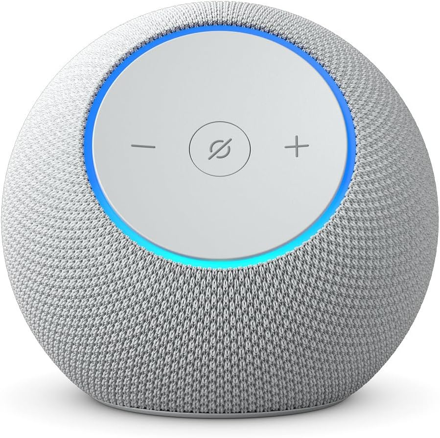 Amazon Echo Dot Max en color Glacier White